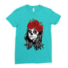 Skull Girl Ladies Fitted T-Shirt