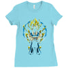 majin warrior Ladies Fitted T-Shirt