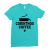 corithos coffee Ladies Fitted T-Shirt
