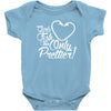girls fish too only prettier Baby Bodysuit