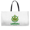 cannabis for medical use only Weekender Totes