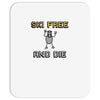 ski free and die Mousepad