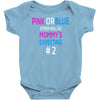 pink or blue mommy is expecting number 2 new Baby Onesie