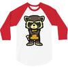 angry raccoon 3/4 Sleeve Shirt