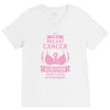 I am a Breast Cancer Survivor - What's Your Superpower? V-Neck Tee