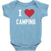 i love camping! Baby Bodysuit