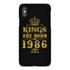 kings are born in 1986 iPhoneX