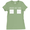police public call box Ladies Fitted T-Shirt