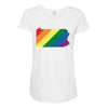 Pennsylvania LGBT Rights Maternity Scoop Neck T-shirt