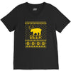 ugly sweater party beer bear funny V-Neck Tee