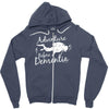 adventure before dementia 3 Zipper Hoodie