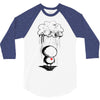 sad, rain heard 3/4 Sleeve Shirt