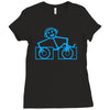 dj club Ladies Fitted T-Shirt
