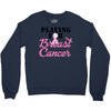 playing for breast cancer Crewneck Sweatshirt