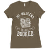 my weekend is all booked Ladies Fitted T-Shirt