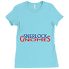 Sherlock Gnomes Ladies Fitted T-Shirt