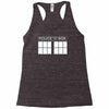 police box for who Racerback Tank