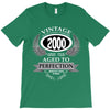 vintage quality without compromise 2000 aged to perfection T-Shirt
