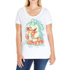 polar bear Ladies Curvy T-Shirt