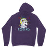 unicorns are born in february cute unicorn Unisex Hoodie