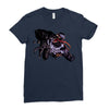 moster name Ladies Fitted T-Shirt