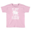 my body is a temple in which a lot of pigs have been sacificed Toddler T-shirt