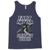 funny rude fart ninja ideal birthday gift or present Tank Top