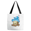 sticker box Tote Bags