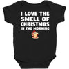 smell of christmas in the morning Baby Bodysuit