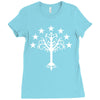 tree of gondor Ladies Fitted T-Shirt