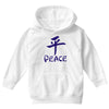 peace chinese writing language Youth Hoodie