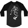 undefeated stencil football 3/4 Sleeve Shirt