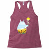totoro sunflower Racerback Tank