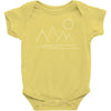 Mountains and Sun Baby Bodysuit