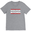 bonjour bitches V-Neck Tee