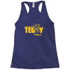 touchdown teddy Racerback Tank