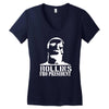 rollins for president Women's V-Neck T-Shirt