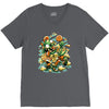 mommy!!! my candy is stolen by zombie V-Neck Tee