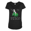 Disco Maternity Scoop Neck T-shirt