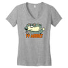 tv addict Women's V-Neck T-Shirt