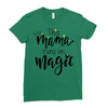 This Mama Runs on Magic Ladies Fitted T-Shirt