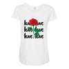 Love Rose Maternity Scoop Neck T-shirt