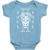 soul II soul white logo Baby Bodysuit