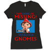 Sherlock Gnomes Ladies Fitted T-Shirt