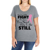 the lord will fight for you, you need only to be still Ladies Curvy T-Shirt