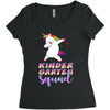 kindergarten squad Women's Triblend Scoop T-shirt