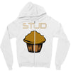 stud Zipper Hoodie