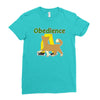 obedience Ladies Fitted T-Shirt