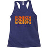 pumpkin pumpkin pumpkin Racerback Tank