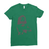 bruiser brody wrestling legend 80s wrestler fan Ladies Fitted T-Shirt